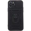 Telforceone "Defender Slide" dėklas, skirtas "Motorola Edge 50 Neo", juodas