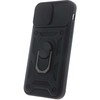 Telforceone "Defender Slide" dėklas, skirtas "Motorola Edge 50 Neo", juodas