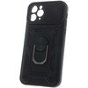 Telforceone "Defender Slide" dėklas, skirtas "Motorola Edge 50 Neo", juodas