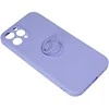 Telforceone Dėklas Finger Grip su pirštų laikikliu, skirtas iPhone 16 Pro 6,3, violetinės spalvos
