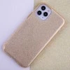 Telforceone Blizgantis 3in1 dėklas iPhone 16 Pro 6,3 aukso spalvos