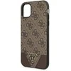 Guess GUHCN61PU4GHBR Apple iPhone 11 6,1″ / Xr 6,1″ rudos spalvos kietas dėklas 4G Triangle Collection