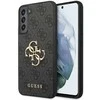 Samsung Galaxy S23 Guess dėklas 4G Big Metal Logo (GUHCS23S4GMGGR) pilkos spalvos