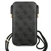 Guess krepšys telefonui GUHCP12L4GPSGR 6,7″ pilkos spalvos 4G Metal Logo