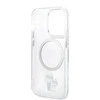 Karl Lagerfeld KLHMP14LHNKCIT Apple iPhone 14 Pro 6,1″ kietas dėklas skaidrus Iconic Karl&Choupette Magsafe
