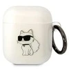 Apple AirPods Karl Lagerfeld Ikonik Choupette (KLA2HNCHTCT) ausinių dėklas skaidrus