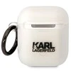 Apple AirPods Karl Lagerfeld Ikonik Choupette (KLA2HNCHTCT) ausinių dėklas skaidrus
