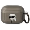 Apple AirPods Pro ausinių dėklas Karl Lagerfeld Karl`s Head (KLAPHNIKTCK) juodos spalvos