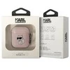 Apple AirPods Karl Lagerfeld Ikonik Choupette (KLA2HNCHTCP) ausinių dėklas rožinės spalvos