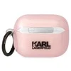 Apple AirPods Pro Karl Lagerfeld Ikonik Choupette (KLAPHNCHTCP) ausinių dėklas rožinės spalvos