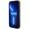 Apple iPhone 14 Pro Guess dėklas 4G Printed Stripe MagSafe (GUHMP14LP4RPSW) rudos spalvos