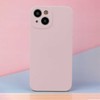 iLike Nemo Apple iPhone 16 Pro Max Silikoninis light dėklas telefonui rožinės spalvos