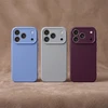 Dėklas Silicon case for iPhone 17 Pro 6,3" / 18 Pro 6,3" dark cherry