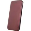 Telforceone Telefono dėklas knygelė Smart Diva, skirtas iPhone 16 Plus 6,7 bordo spalvos