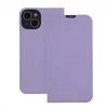 Telforceone Apsauginis minkštas dėklas knygutė iPhone 16 Plus 6,7, šviesiai violetinės spalvos
