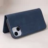 Telforceone Smart Suede dėklas, skirtas Samsung Galaxy A16 4G / A16 5G tamsiai mėlynas