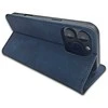 Telforceone Smart Suede dėklas, skirtas Samsung Galaxy A16 4G / A16 5G tamsiai mėlynas