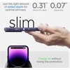 Spigen dėklas Liquid Air , skirtas iPhone 14 Pro 6,1 tamsiai violetinės spalvos inės spalvos