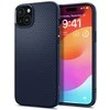 Dėklas Spigen Liquid Air, navy mėlynas – Apple iPhone 15