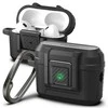 Dėklas Spigen Lock Fit, matinė juoda - AirPods Pro 2