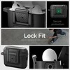 Dėklas Spigen Lock Fit, matinė juoda - AirPods Pro 2