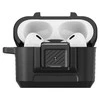 Dėklas Spigen Lock Fit, matinė juoda - AirPods Pro 2