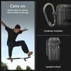 Dėklas Spigen Lock Fit, matinė juoda - AirPods Pro 2
