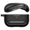 Spigen RUGGED ARMOR Apple AIRPODS PRO 1 / 2 dėklas ausinėms juodos spalvos