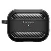 Spigen RUGGED ARMOR Apple AIRPODS PRO 1 / 2 dėklas ausinėms juodos spalvos