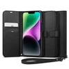 Dėklas Spigen Wallet S, juodos spalvos – Apple iPhone 14