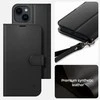 Dėklas Spigen Wallet S, juodos spalvos – iPhone 14