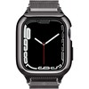 Dėklas Spigen Metal Fit Pro, grafitinė - Apple Watch 9/8/7 45mm
