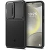 Samsung Galaxy S24 Spigen Optik Armor dėklas telefonui juodos spalvos
