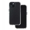Dėklas Telforceone Acrylic Carbon case for iPhone 16e / 17e juodas