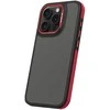 Telforceone Crystal Juodas dėklas, skirtas Xiaomi Redmi Note 14 5G (Global) raudonas