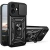 Telforceone „Defender Slide“ dėklas, skirtas „iPhone 17“, juodas