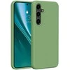 Dėklas Telforceone Etteri Silicone Samsung Galaxy S25 Plus šviesiai žalios spalvos