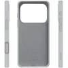 Dėklas Telforceone Etteri Silicone Mag case for iPhone 17 Pro / 18 Pro sidabrinis