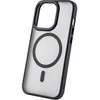 Dėklas Telforceone Frozen Mag case for iPhone 17 Pro 6,3" juodas open ring