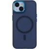 Dėklas Telforceone Frozen Mag case for iPhone 17 Pro 6,3" navy mėlynas open ring