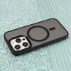 TFO „Telforceone Frozen Mag“ dėklas, skirtas iPhone 17 Pro 6,3" / 18 Pro 6,3" juodas atviras žiedas