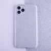 Telforceone Glitter 3in1 dėklas, skirtas Samsung Galaxy A54 5G sidabrinis