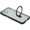 TelForceone Mag Ring dėklas, skirtas iPhone 15 Plus 6,7 juodos spalvos