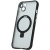 TelForceone Mag Ring dėklas, skirtas iPhone 15 Plus 6,7 juodos spalvos