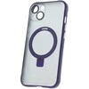 TelForceone Mag Ring dėklas, skirtas iPhone 15 Pro Max 6,7 violetinės spalvos inės spalvos