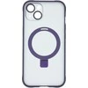 TelForceone Mag Ring dėklas, skirtas iPhone 15 Pro Max 6,7 violetinės spalvos inės spalvos