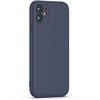 Telforceone Silikoninis dėklas, skirtas „Google Pixel 10a“, tamsiai mėlynas