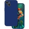 Telforceone Silikoninis dėklas, skirtas „iPhone 17 Pro“, mėlynas, Atlanto spalvos