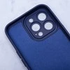 TelForceone Silicon Mag dėklas, skirtas iPhone 15 Pro Max 6,7 tamsiai mėlynos spalvos
