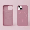 Dėklas Telforceone Silicone Thin Mag case for iPhone 15 Pro 6,1" rose